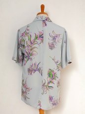 画像9: bed j.w ford / ベッド フォード Open collar half sleeves feather blouse (9)