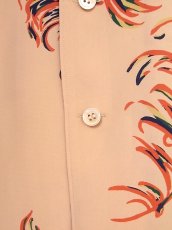 画像5: bed j.w ford / ベッド フォード Open collar half sleeves feather blouse (5)