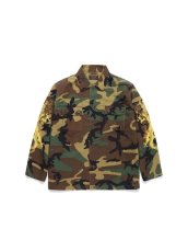 画像1: wackomaria  / ワコマリア TIM LEHI / WOODLAND CAMO ARMY SHIRT (TYPE-1) (1)