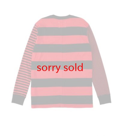 画像4: sale TAKAHIROMIYASHITATheSoloist / ソロイスト crew neck l/s multi striped tee. 