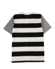 画像3: sale TAKAHIROMIYASHITATheSoloist / ソロイスト crew neck s/s multi striped tee. (3)
