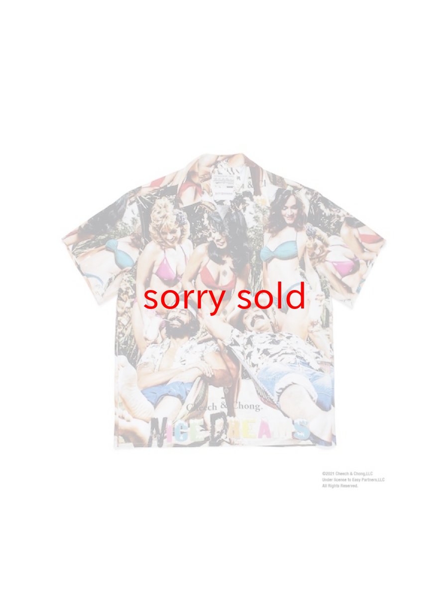画像1: wackomaria  / ワコマリア NICE DREAMS / S/S HAWAIIAN SHIRT  (1)
