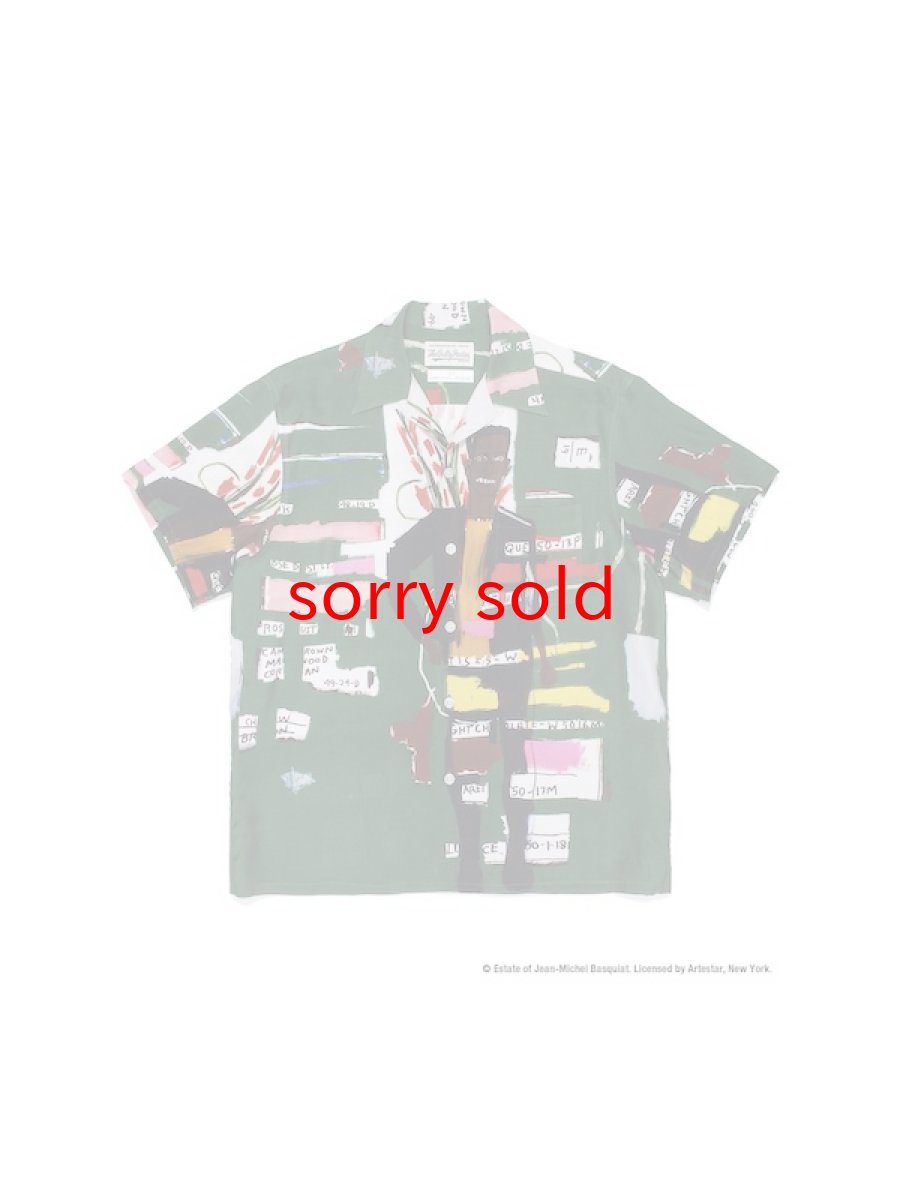 画像1: wackomaria  / ワコマリア JEAN-MICHEL BASQUIAT / S/S HAWAIIAN SHIRT (1)