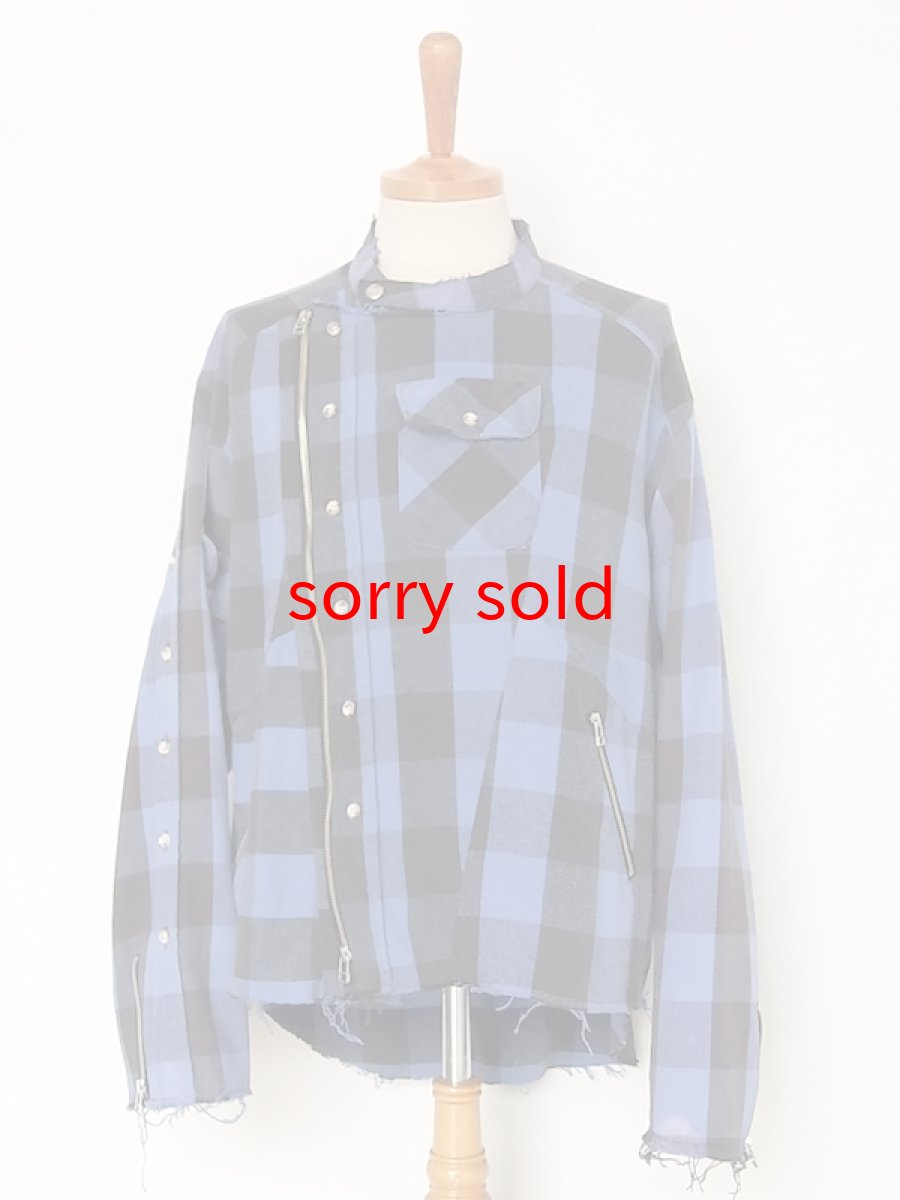 画像1: OLD PARK / OVERSIZED RIDERS SHIRT (1)