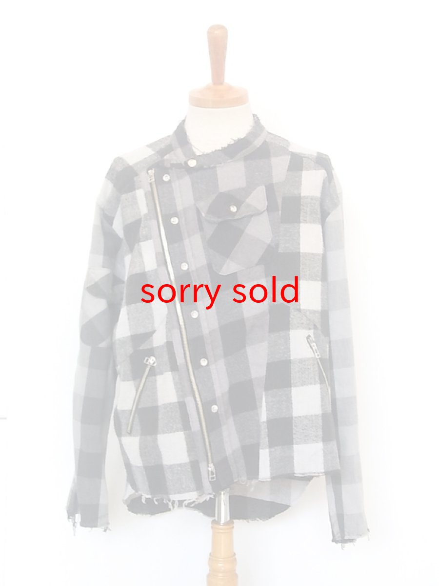 画像1: OLD PARK / OVERSIZED RIDERS SHIRT (1)