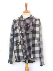 画像1: OLD PARK / OVERSIZED RIDERS SHIRT (1)