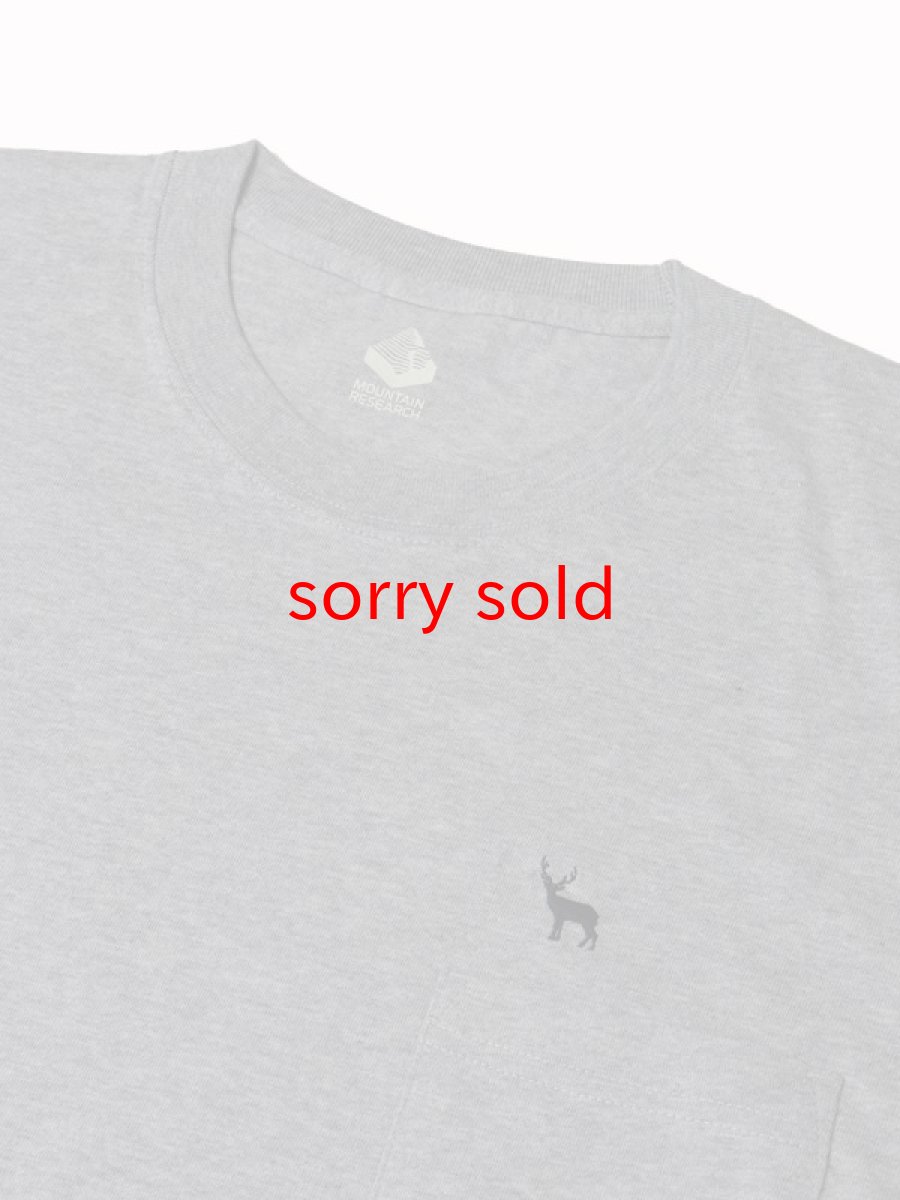 画像1: セール価格お問い合わせください。mountain research / Animal PKT Tee (1)