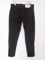画像2: sale OLD PARK / WESTERN JEANS 2 BLACK M(B) (2)