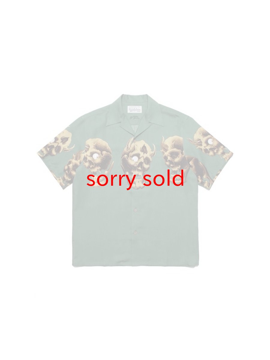画像1: wackomaria  / ワコマリア 56 TATTOO STUDIO / S/S HAWAIIAN SHIRT (1)