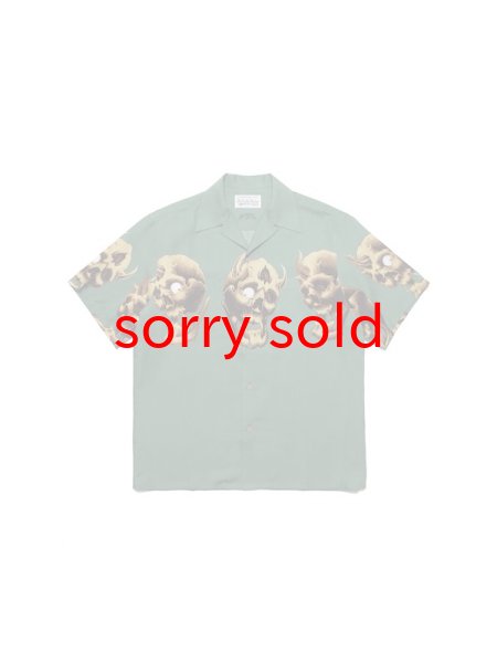 画像1: wackomaria  / ワコマリア 56 TATTOO STUDIO / S/S HAWAIIAN SHIRT (1)