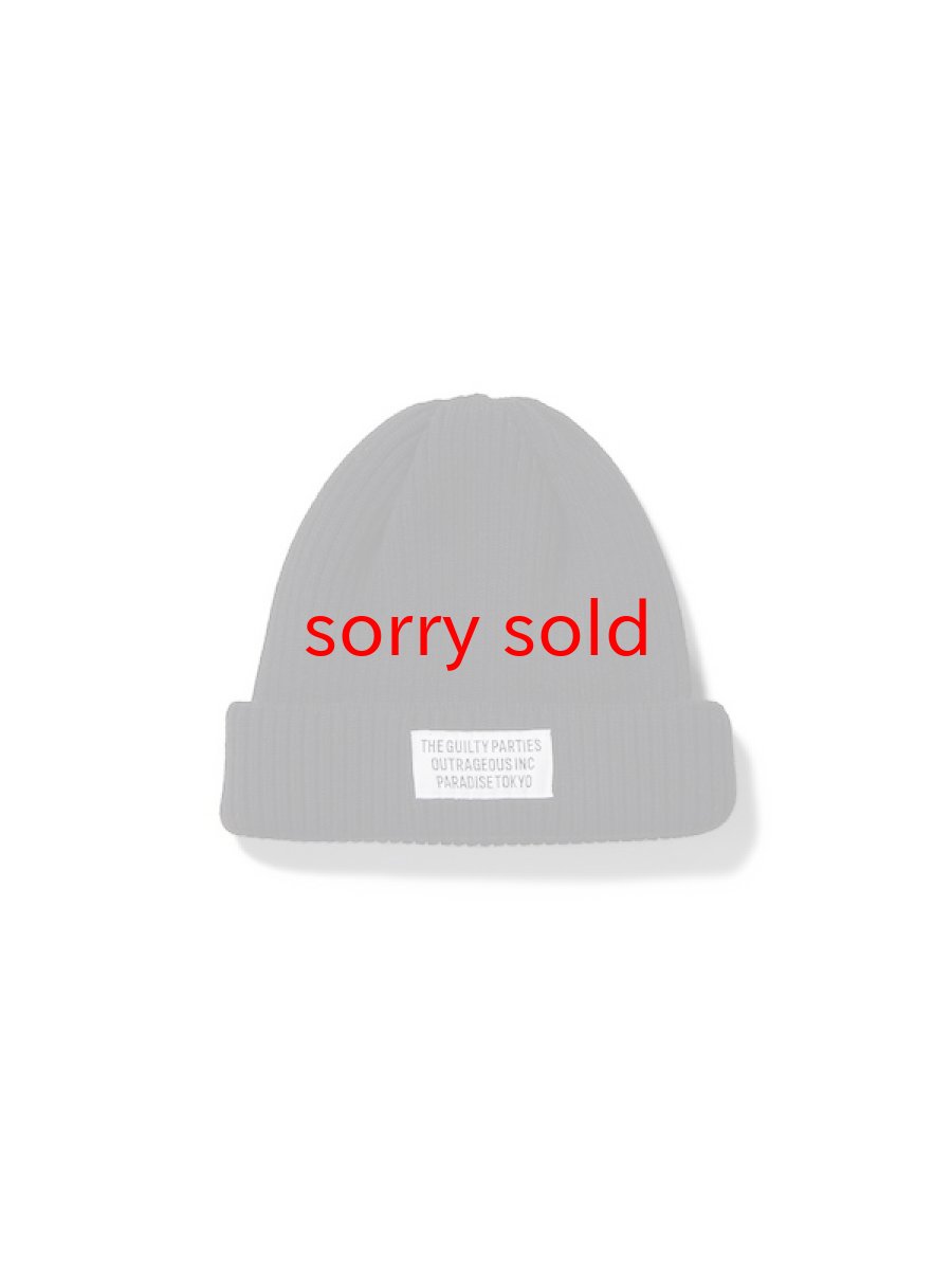 画像1: wackomaria  / ワコマリア WOOL KNIT WATCH CAP (TYPE-1) (1)