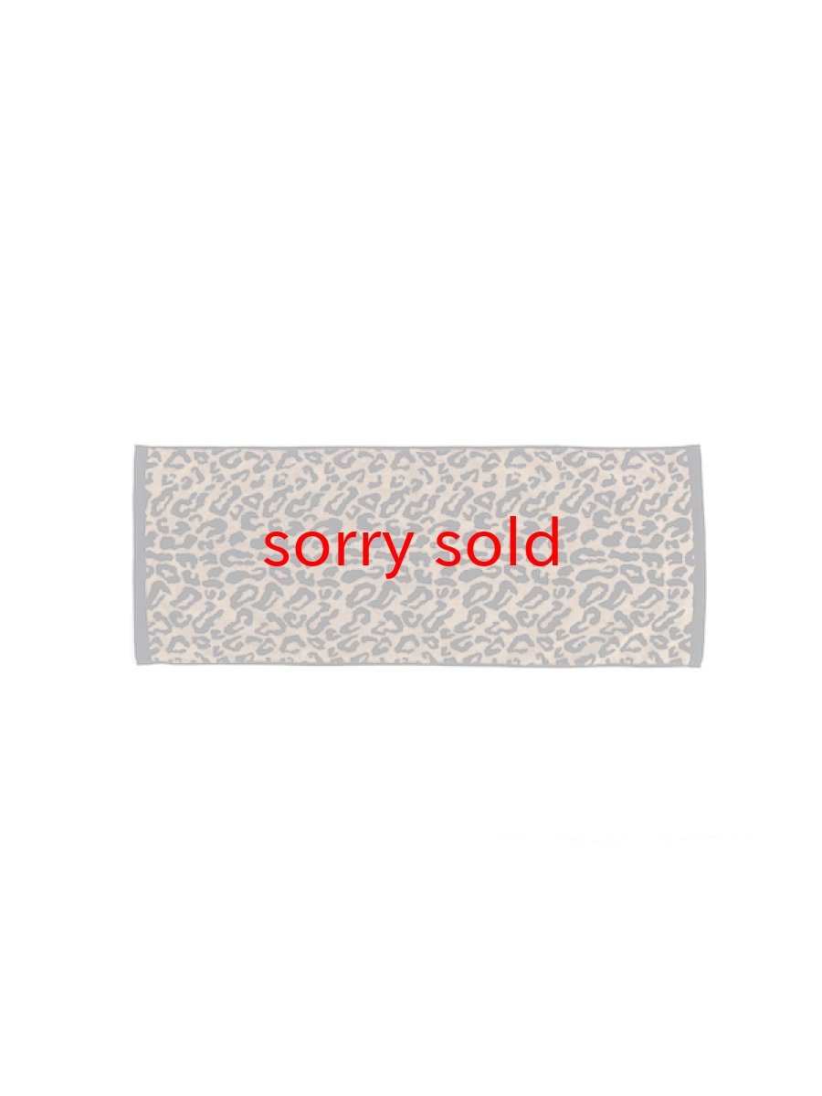 画像1: wackomaria  / ワコマリア LEOPARD JACQUARD FACE TOWEL (1)