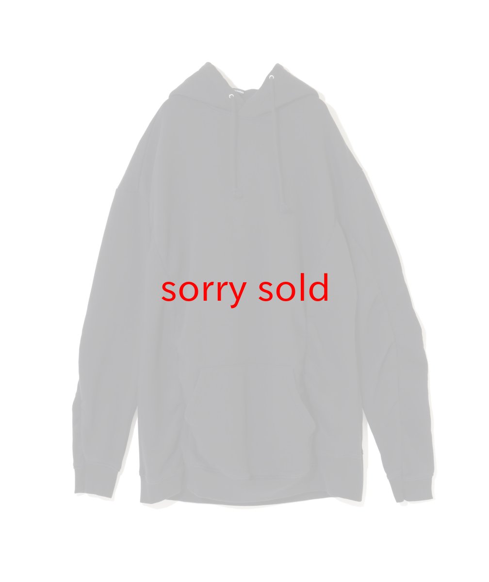 画像1: undercoverism/アンダーカバイズム long hoodie (1)