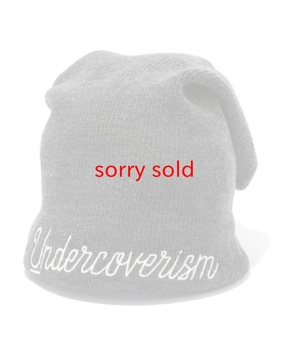 画像1: undercoverism/アンダーカバイズム snood knit cap (1)