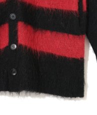 画像4: undercoverism/アンダーカバイズム mohair border cardigan (4)