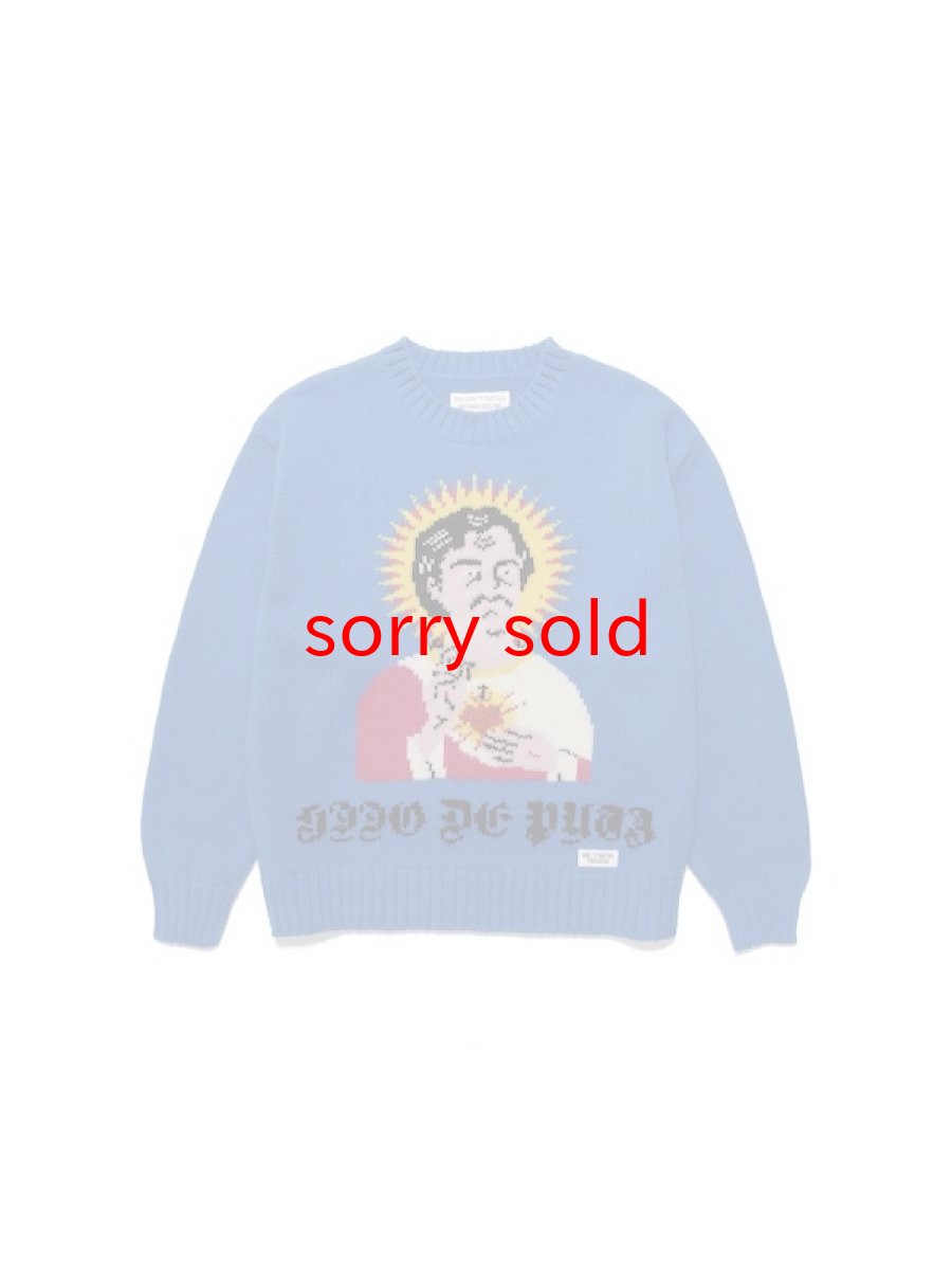 画像1: wackomaria  / ワコマリア CREW NECK SWEATER (TYPE-2) (1)