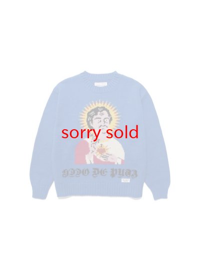 画像1: wackomaria  / ワコマリア CREW NECK SWEATER (TYPE-2)