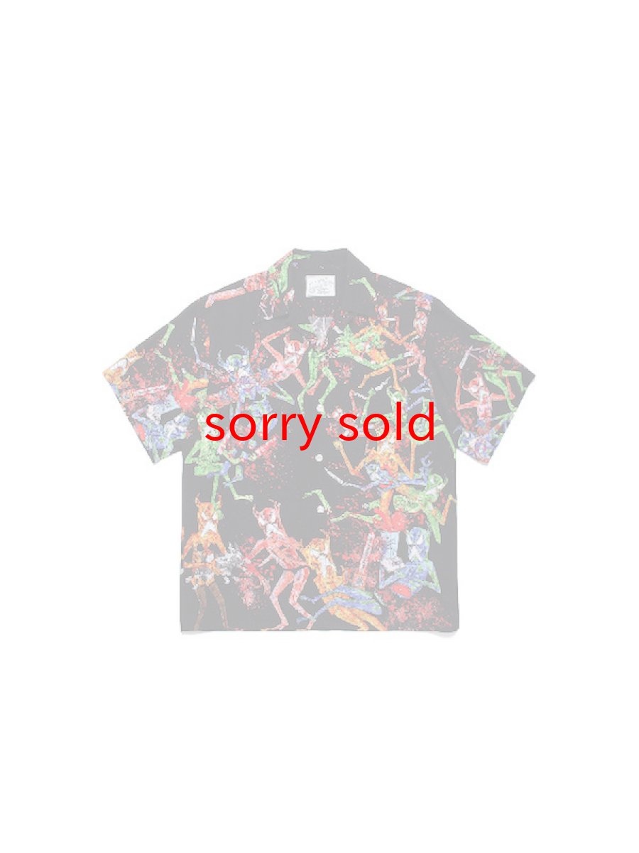 画像1: セール価格お問い合わせください。wackomaria  / ワコマリア NECKFACE / HAWAIIAN SHIRT (1)