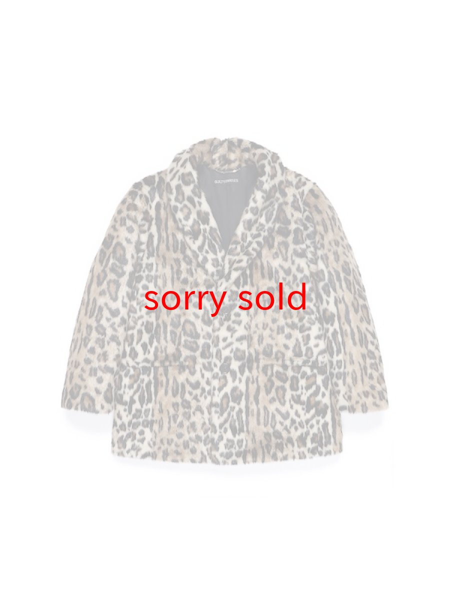 画像1: wackomaria  / ワコマリア LEOPARD FUR COAT  (1)
