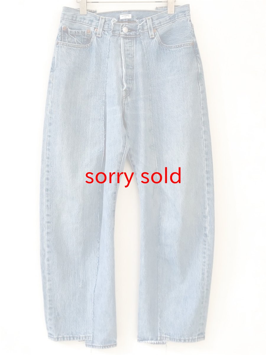 画像1: OLD PARK / BAGGY JEANS (1)