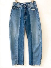 画像1: OLD PARK / BAGGY JEANS (1)