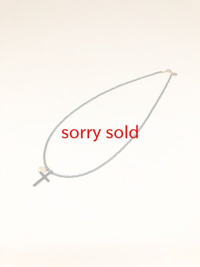 画像2: sale undercover/アンダーカバー  A&cross beads necklace