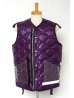 画像1: sale TAKAHIROMIYASHITATheSoloist / ソロイスト oversized quilting liner vest (1)