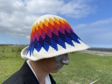 画像3: sale bed j.w ford / ベッド フォード Hand knitting Tulip Hat (3)
