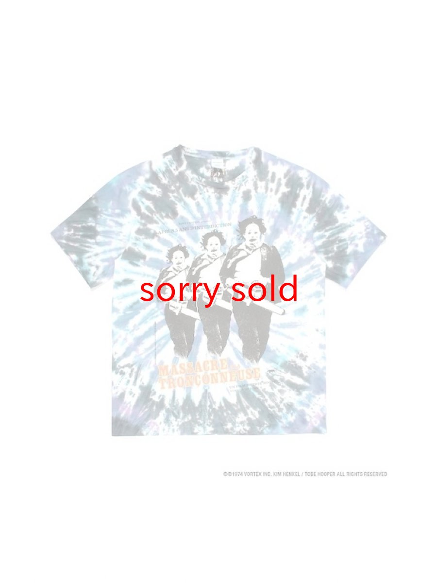 画像1: セール価格お問い合わせください。wackomaria  / ワコマリア THE TEXAS CHAINSAW MASSACRE / TIE DYE CREW NECK T-SHIRT (TYPE-2) (1)