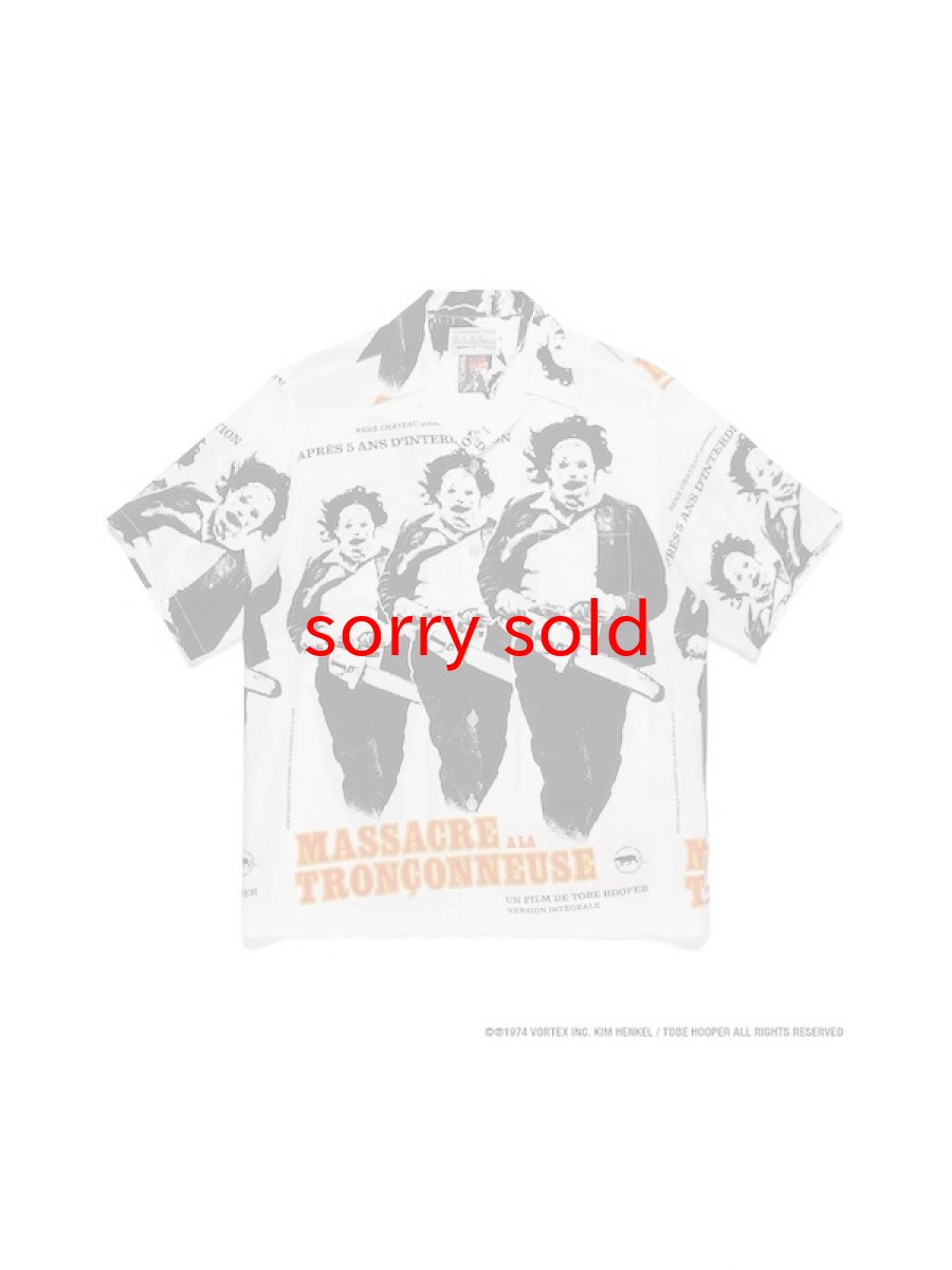 画像1: wackomaria  / ワコマリア THE TEXAS CHAINSAW MASSACRE / S/S HAWAIIAN SHIRT (TYPE-3) (1)