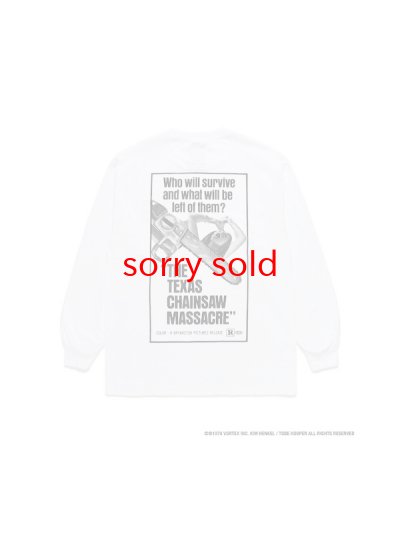 画像1: セール価格お問い合わせください。wackomaria  / ワコマリア  THE TEXAS CHAINSAW MASSACRE / CREW NECK LONG SLEEVE T-SHIRT (TYPE-4)