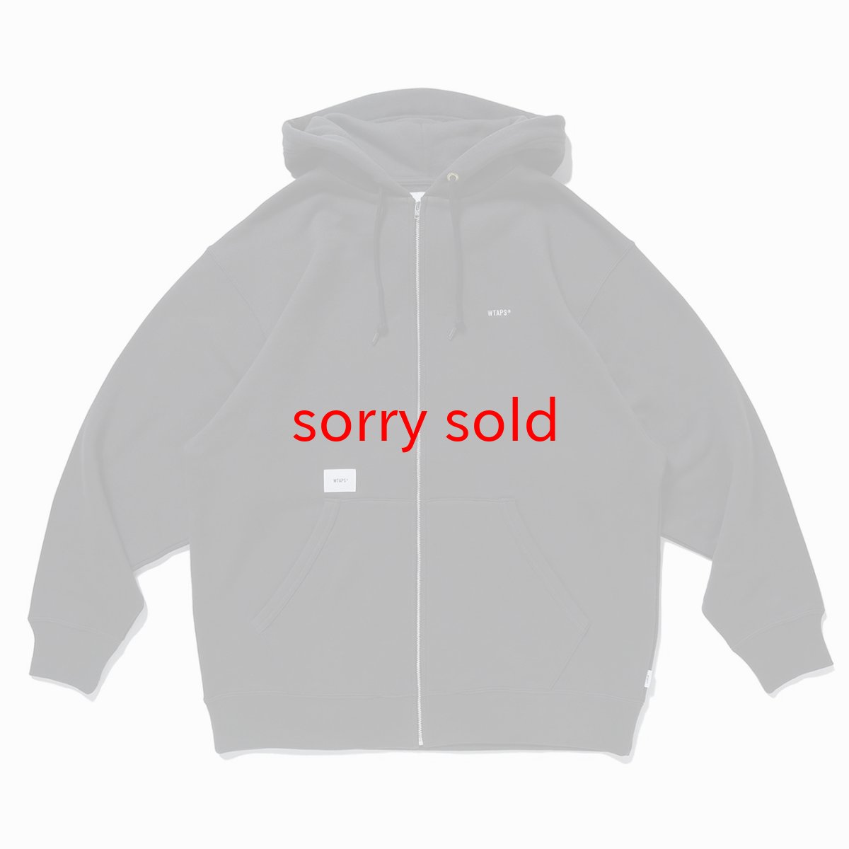画像1: wtaps/ ダブルタップス AII / ZIP HOODY / COTTON (1)