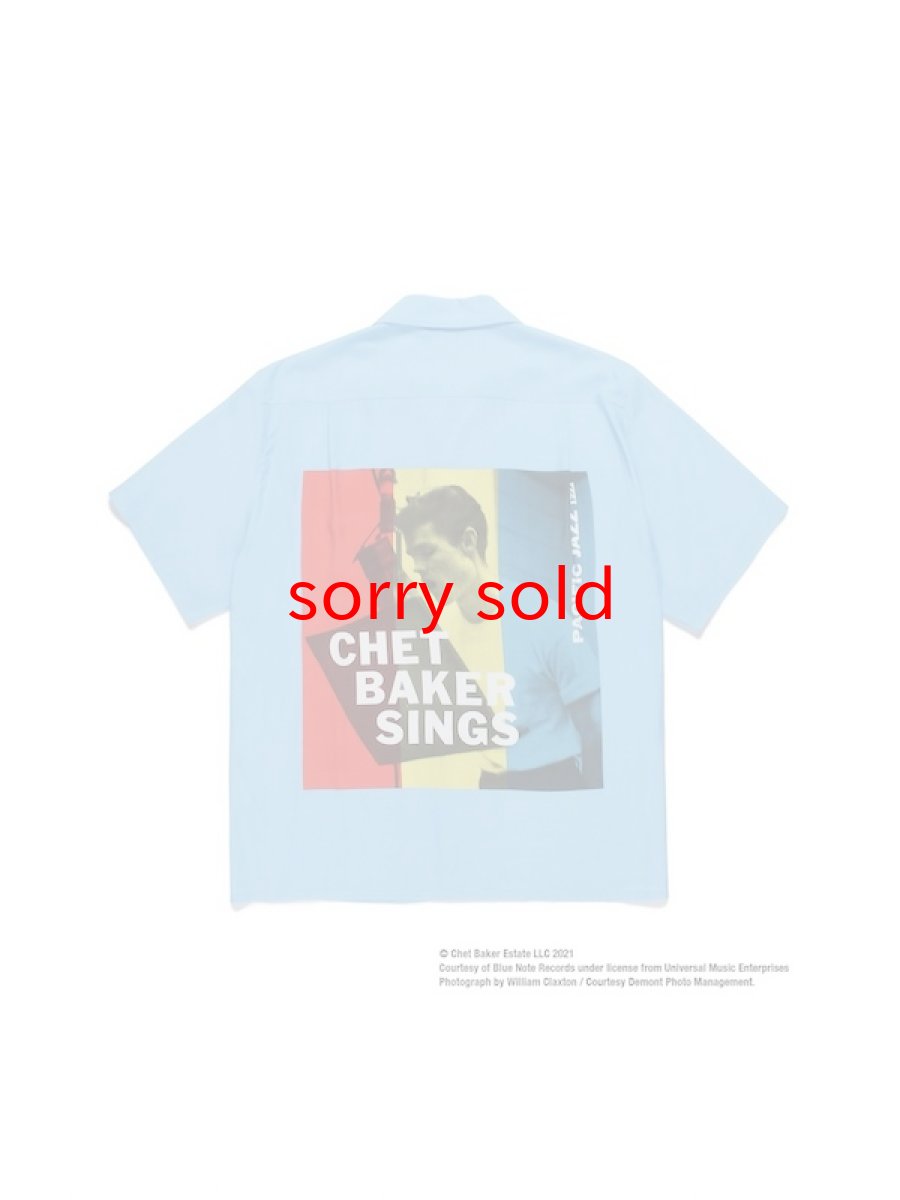 画像1: セール価格お問い合わせください。wackomaria  / ワコマリア CHET BAKER / S/S HAWAIIAN SHIRT ( TYPE-1 ) (1)