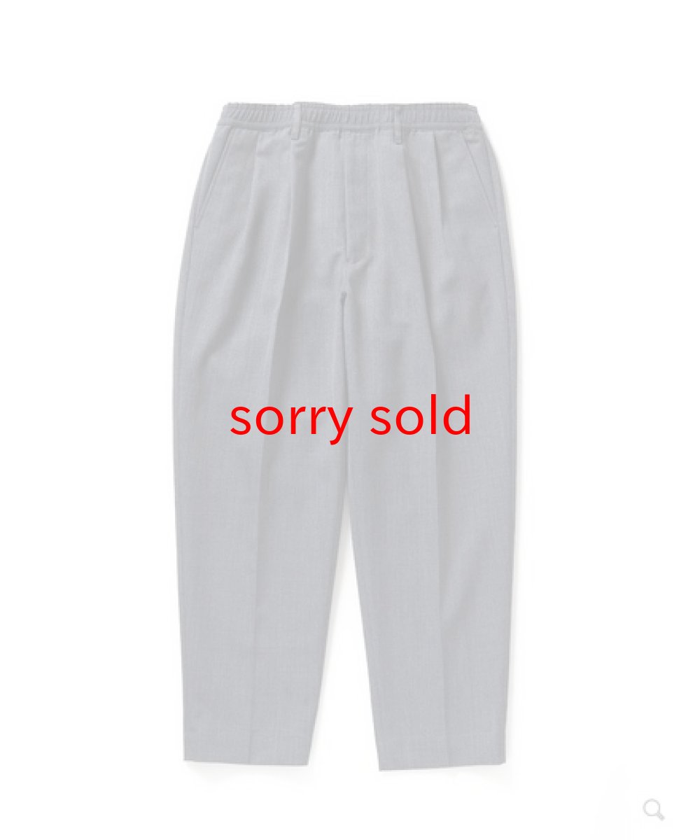 画像1: n.hoolywood / エヌハリウッド WIDE TAPERD EASY SLACKS (1)