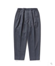 画像1: n.hoolywood / エヌハリウッド WIDE TAPERD EASY SLACKS (1)
