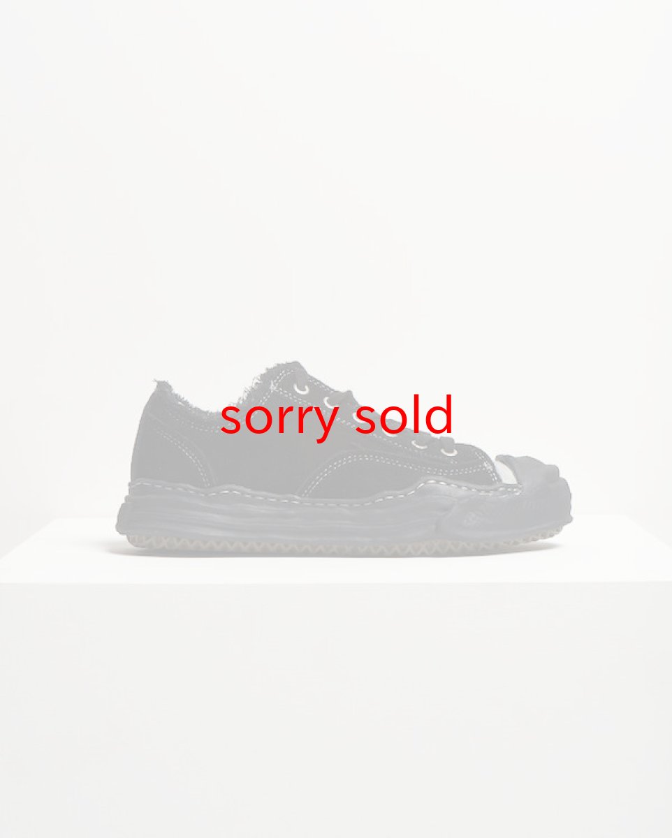 画像1: bed j.w ford / ベッド フォード BED j.w. FORD × Maison MIHARA YASUHIRO “HANK VELOUR LOW-TOP SNEAKER” (1)