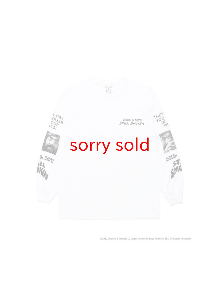 画像1: セール価格お問い合わせください。wackomaria  / ワコマリア  STILL SMOKIN / CREW NECK LONG SLEEVE T-SHIRT (TYPE-1) (1)