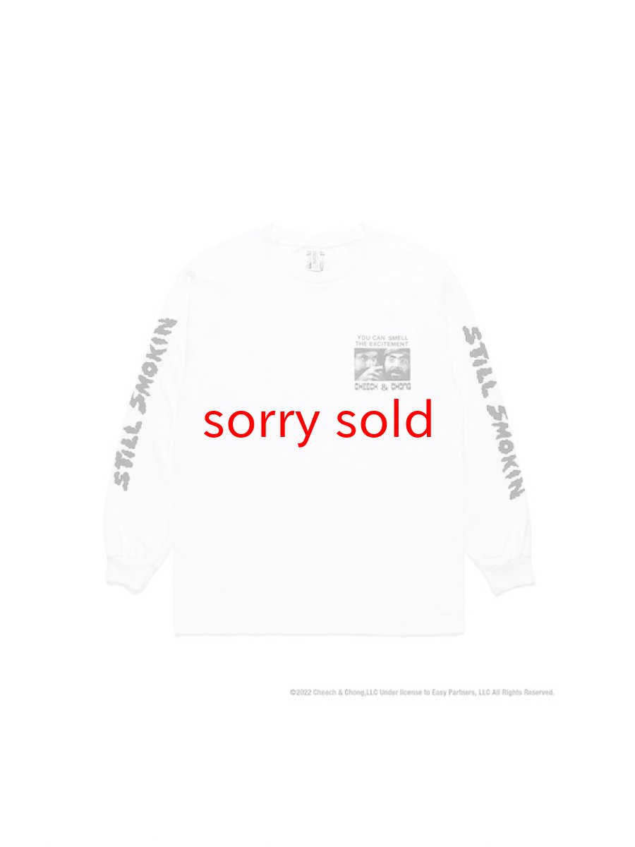 画像1: セール価格お問い合わせください。wackomaria  / ワコマリア  STILL SMOKIN / CREW NECK LONG SLEEVE T-SHIRT (TYPE-2) (1)