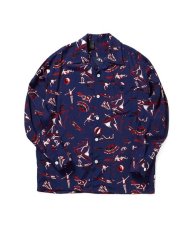 画像1: n.hoolywood / エヌハリウッド OPEN COLLAR SHIRT (1)
