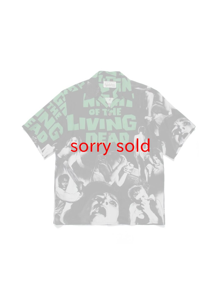 画像1: wackomaria  / ワコマリア NIGHT OF THE LIVING DEAD / HAWAIIAN SHIRT (1)