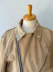 画像9: sale OLD PARK / oversized riders jacket (9)