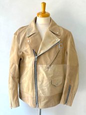 画像1: sale OLD PARK / oversized riders jacket (1)