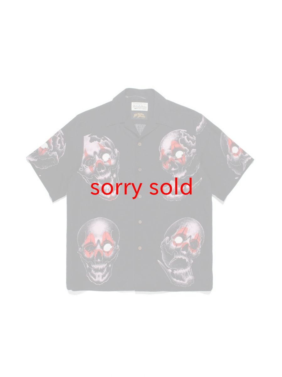画像1: セール価格お問い合わせください。wackomaria  / ワコマリア 56 TATTOO STUDIO / S/S HAWAIIAN SHIRT ( TYPE-2 ) (1)