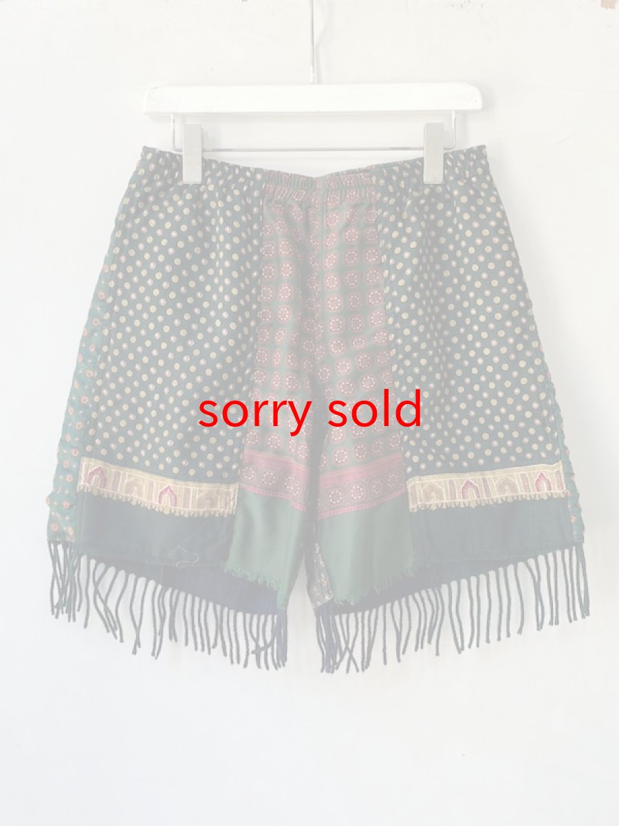画像1: OLD PARK / STOLE SHORTS (1)