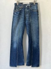 画像1: OLD PARK / W POCKET FLARE JEANS (1)