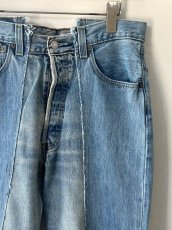 画像2: OLD PARK / W POCKET FLARE JEANS (2)