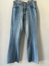 画像1: OLD PARK / W POCKET FLARE JEANS (1)