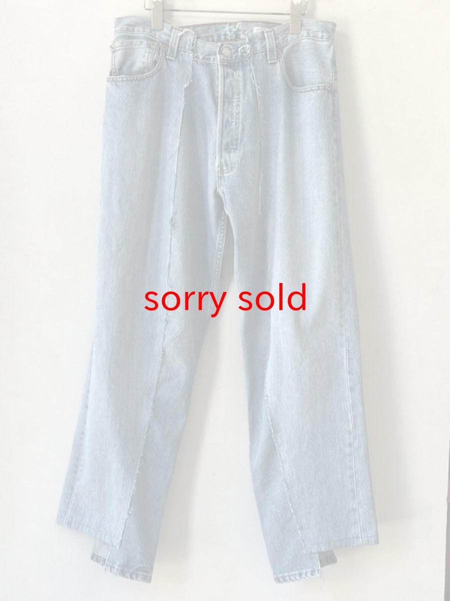 画像1: OLD PARK / BAGGY JEANS (1)