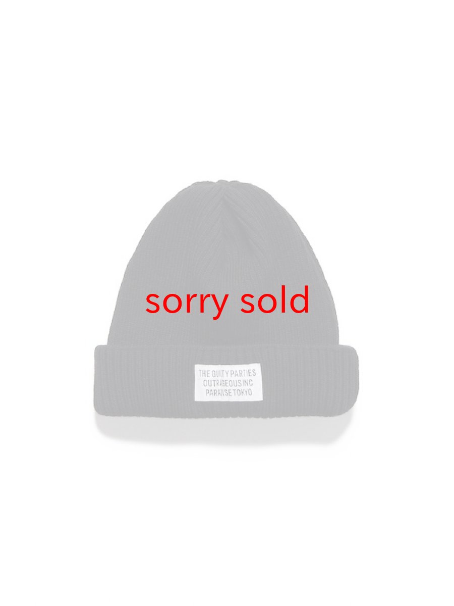画像1: wackomaria  / ワコマリア KNIT WATCH CAP ( TYPE-1 ) (1)
