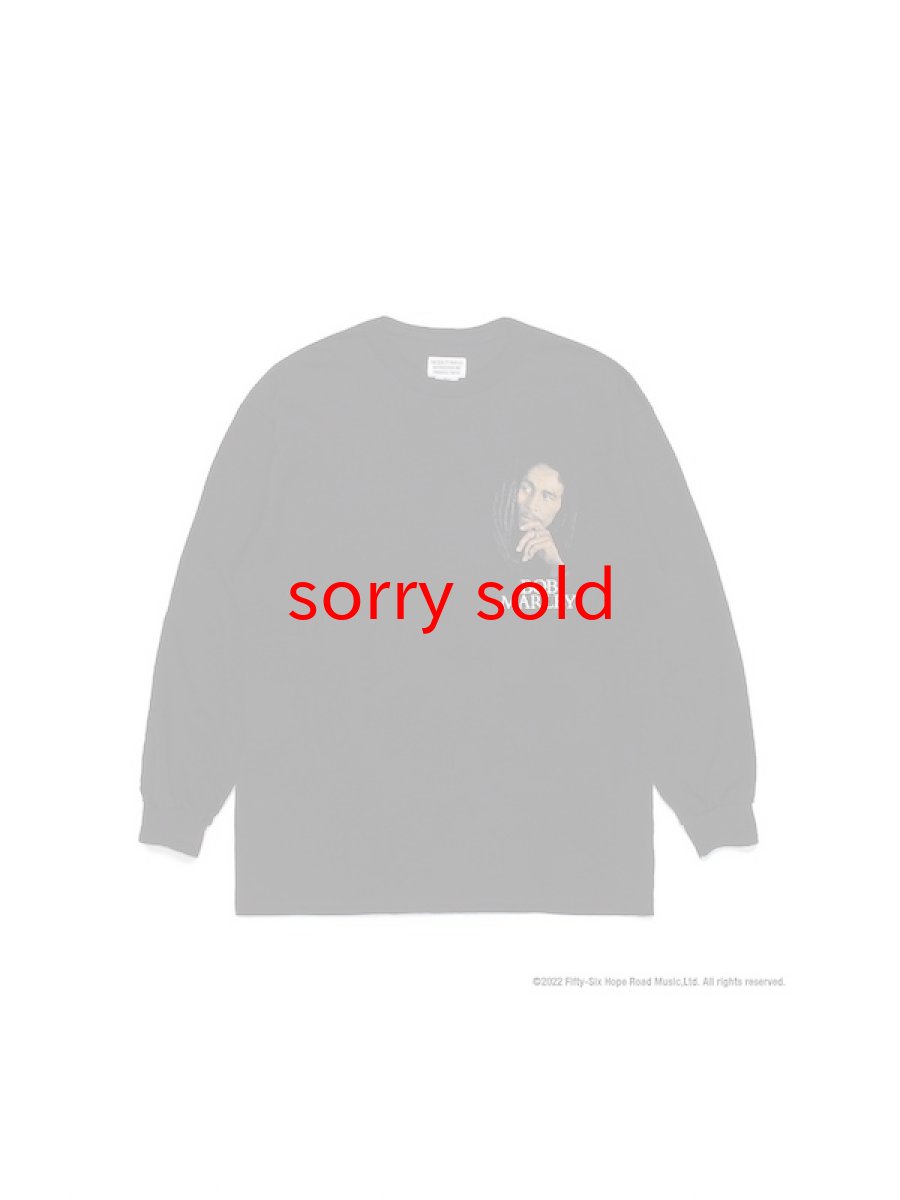 画像1: wackomaria  / ワコマリア BOB MARLEY / CREW NECK LONG SLEEVE T-SHIRT (1)